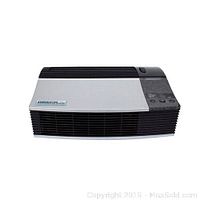 Front view of the Oreck XL Professional Air Purifier, showing the overall unit design with control panel and vent.