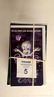 Front view of the bundled VHS tapes showing the top tape cover with Casper animated character.