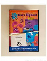 Front cover of Blue's Big Band DVD with MaxSold auction label.