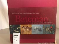 Photo of the box case with wildlife images and title 'Bateman Two-Volume Deluxe Edition'