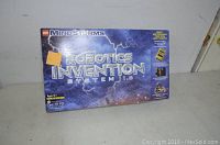 Front of the Lego Mindstorms Robotics Invention System 1.5 box showing age recommendation and piece count