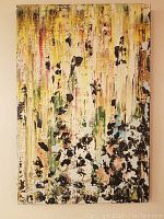 Full view of painting hanging on wall