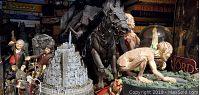 Overview of Lord of the Rings diorama pieces and figures
