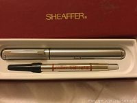 Full view of Sheaffer pen and CPR International refill in original box