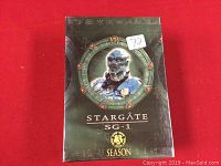 Front cover of Stargate SG-1 Season 3 box set showing character Teal'c and season labeling.