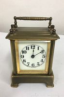 Front view showing dial and overall case appearance