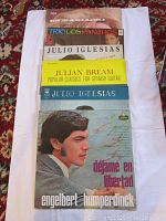 Photo of 7 albums stacked showing various artists including Engelbert Humperdinck, Julio Iglesias, Julian Bream, Trio Los Panchos.