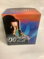 Front view of the 007 James Bond Collection Volume 2 VHS box showing James Bond holding a gun.