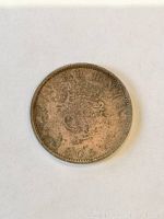 Obverse side of the 1805 Irish Hibernia Half Penny coin showing the harp shield design with crown and date 1805.