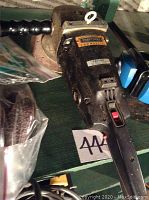 Close-up image of the Craftsman commercial disc sander body showing brand name and power trigger switch