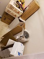 Stacked boxes including Teddy B and Teddy G limited edition bear packaging