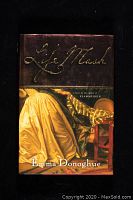 Front cover photo of the book "Life Mask" by Emma Donoghue showing title and author with dust jacket intact.