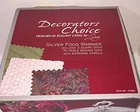 Box front showing brand, product name, item number, usage description