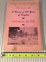 Front cover of the historical book showing title and date.