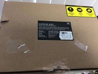 Closed box labelled Cloudline Series Roof Fan for Inline Duct, model AL-CLT4
