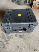 Closed black Pelican 1620 case showing exterior with handle and latches.