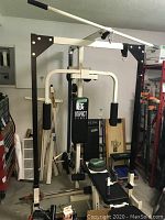 Full front view of Impact Fitness PowerStation 1500 home gym machine