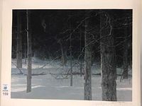 Full front view of the unframed print showing entire artwork and white border