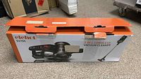 Box of Elehot S1705 2 in 1 cordless vacuum cleaner showing brand and model