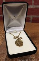 Necklace presented in original Kay Jewelers box on white insert