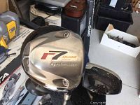 TaylorMade R7 Quad driver head with adjustable weights