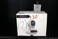 Closed box of LEFUN Wireless IP Camera C2 showing brand, model, and product image on the front.