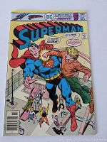 Front cover of Superman comic book issue #304, October 1976, showing a fight scene involving Superman.
