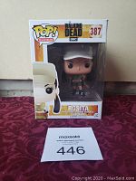 Funko Pop Rosita figure in original display box numbered 387 from The Walking Dead TV series