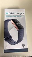 Box front showing Fitbit Charge 3 branding and image of the tracker