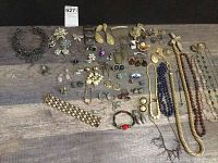 Overview of assortment spread on table