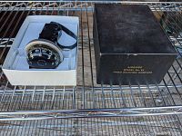 Airguide Model No. 64 Hand Sighting Compass in original box on metal rack