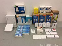 Wide view showing all devices