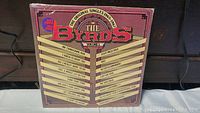 Front cover of The Byrds vinyl album showing title, volume, song list, and original packaging seal.