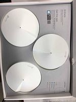 Three Deco M5 units in original tray insert