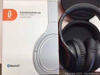 Taotronics Soundsurge 60 box showing product branding and Bluetooth logo