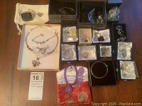 Overview of entire assortment on table