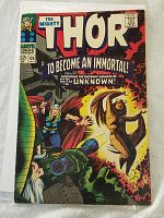 Full front cover of The Mighty Thor comic book issue 136 January 1967 showing title and cover art.