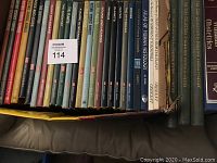 Spines of Life Science Library books showing titles and condition.