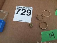 Overview of all jewelry pieces arranged together