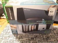 Front of the Emerson automatic coin sorter box showing the product and branding.