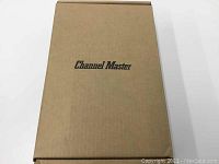 Closed Channel Master branded cardboard box for signal amplifier.