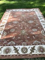 Full view of the Charisma area rug laid flat showing overall pattern and condition.