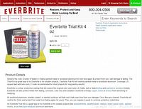 Image of Everbrite Trial Kit 4 oz product listing showing kit components and packaging details.