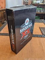 Black box of EA Sports Madden NFL 30th Anniversary Collector's Edition showing 1989-2009 years and Collector's Edition label
