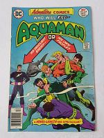 Full cover image of 1974 Aquaman comic showing title, characters, price and issue number.