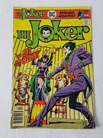 Front cover view of The Joker No. 9 comic from 1976, showing the comic's artwork and condition.