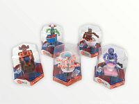 Full set of 5 HexBug Nitro Circus Air Bound Stunt Toys in individual packaging.