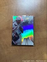 Front of 2016-17 Upper Deck SPx hockey card showing Alex Ovechkin in Capitals uniform with holographic foil and card number 92/149.