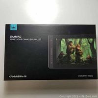 Boxed Huion Kamvas Pro 16 packaging