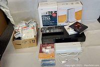 Overview of entire lot on tabletop